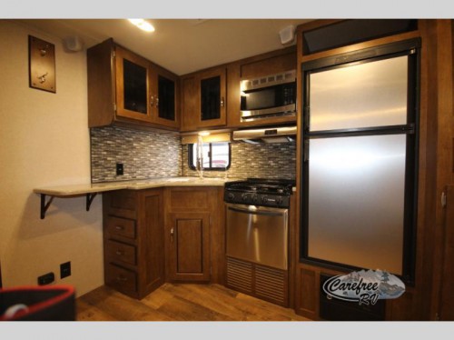 Forest River Salem Travel Trailer Kitchen